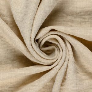 Linnen look stof, zand. Y244