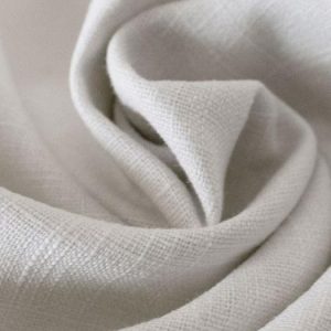 Linnen stof, wit. BAR001