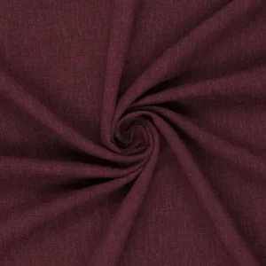 Linnen stof, deluxe, bordeaux. LDL400
