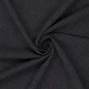 Linnen stof, deluxe, donkerblauw. LDL600
