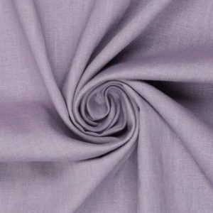 Linnen stof gewassen, oud paars. BEL815