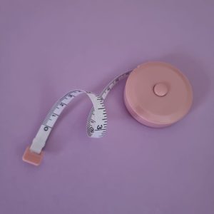 NIEUW: meetlint – 1,5 meter – roze