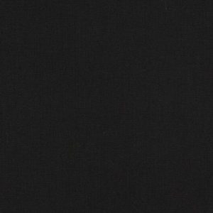Poplin katoen stof, zwart. CP001
