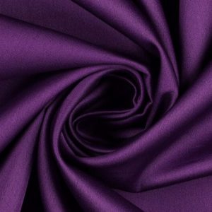 Poplin satijn stof, soepel vallend, paars. PS021