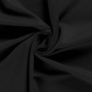Punta de luxe stof, zwart. PDL069