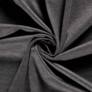 Punta de luxe stof, middengrijs . PDL067