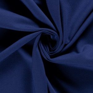 Punta de luxe stof, staalblauw . PDL108