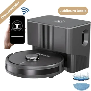 TONIHOMI® Q8 - Robotstofzuiger met dweilfunctie