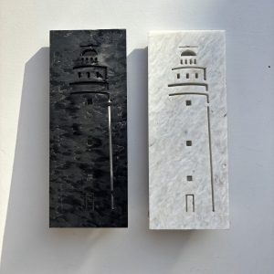 Vuurtoren Texel met ledlicht (200 gram recycled plastic)