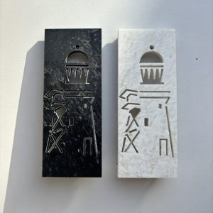 Vuurtoren Vlieland met ledlicht (200 gram recycled plastic)