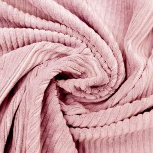 Rib stof stretch, lichtroze. X1473