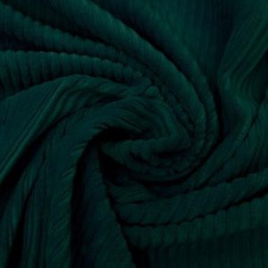 Rib stof stretch, petrol. X1469