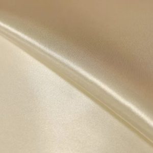 Satijn-heavy stof , ecru/off white glans . SA002