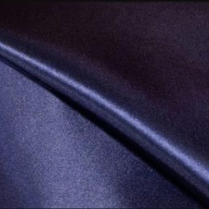 Satijn-heavy stof, donker blauw glans. SA016