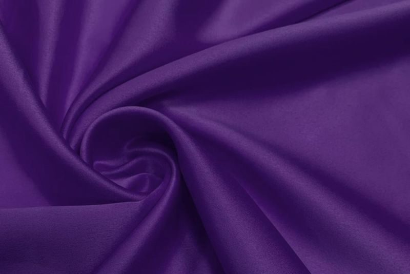 Stretch satijn stof paars, ST805