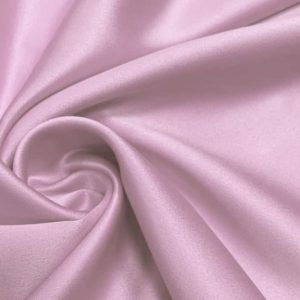 Stretch satijn stof, licht roze ST882