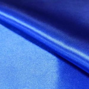 Satijn-heavy stof,kobalt blauw. SA014