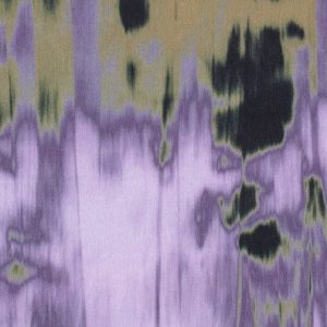 Soepel vallende satijn stof, paars/groen. X1045