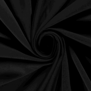 Sportswear jersey stof, zwart. LN069