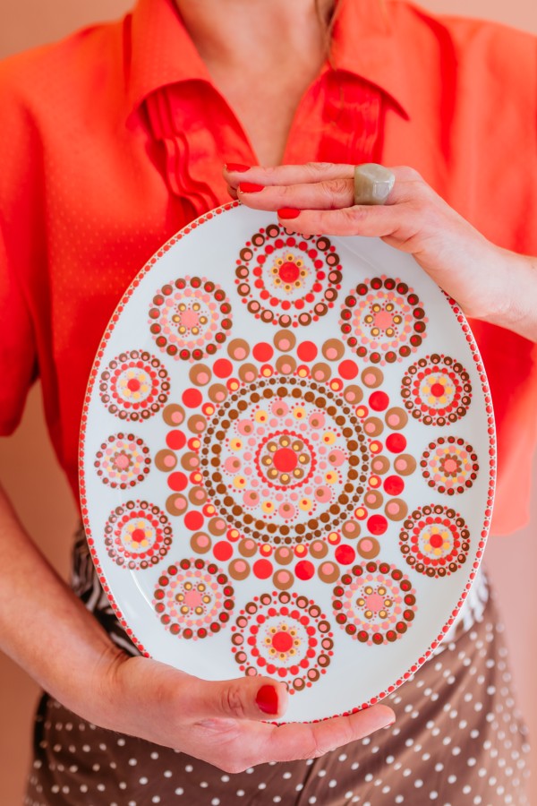 Ovaal bord wit – 31 cm - Afbeelding 4