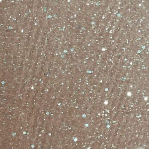 Stretch fluweel stof, diamantjes opdruk, goud. LYFD007
