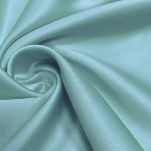Stretch satijn stof, mint groen. ST350