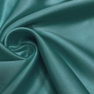 Stretch satijn stof, petrol. ST322