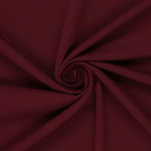 Stretch stof, zwaar vallend, bordeaux rood. DW400