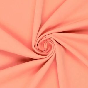 Stretch stof, zwaar vallend, perzik. DW534