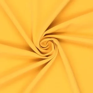 Stretch stof, zwaar vallend, geel. DW575