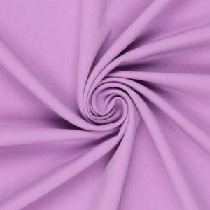 Stretch stof, zwaar vallend, licht lila. DW830