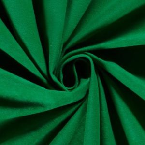 Suedine stof, grasgroen. X100