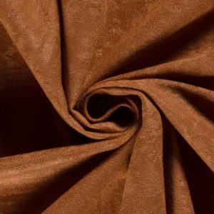 Suedine stof, roest. D0251