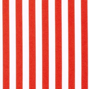 Texture stof, streep motief, rood/wit. FNT02