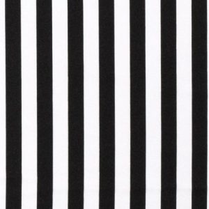 Texture stof, streep motief, zwart/wit. FNT05