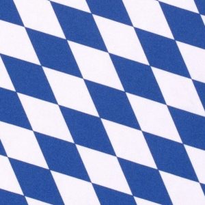 Texture stof, wieber motief, kobalt/wit. FNT01