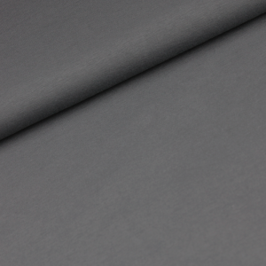 Tricot katoen stof donker antraciet grijs, TKB032