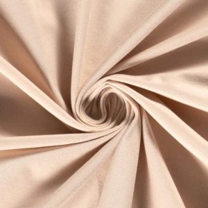 Tricot katoen stof, zalm. TKN111