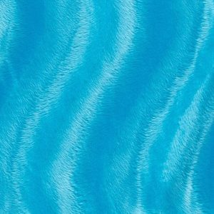 Velboa stof, aqua blauw. VU004