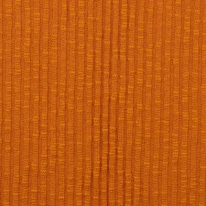 Vintage gebreide rib stof, okergeel. P271