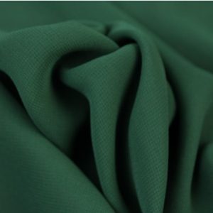 Voile chiffon stof, donkergroen. VC004