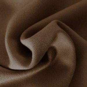 Wool touch stof, hazelnoot bruin. KNC115