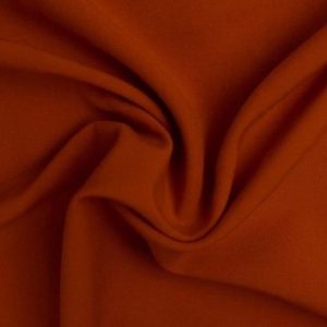 Wool touch stof, roest. KNC454
