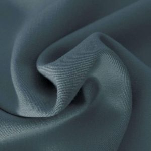 Wool touch stof, blauw/grijs. KNC630