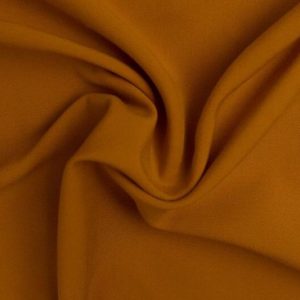 Wool touch stof, ei geel. KNC580