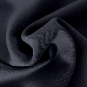Wool touch stof, navy blauw. KNC605