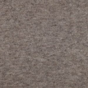 Zachte gebreide stof, melange, taupe. X287