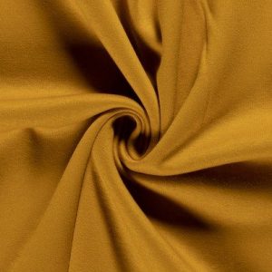 French terry stof, kerrie geel.   J0034