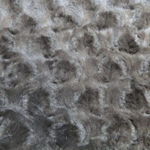 Borg bont, kortharig, donkerbruin met fantasie ovaal, N284