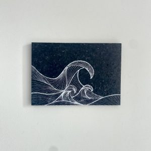 Wave (500 gram recycled plastic)